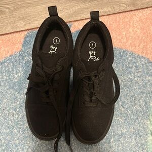 Kids Black Sneakers